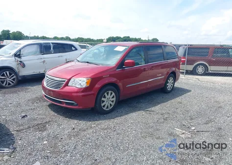 2016 Chrysler Town & Country Touring z USA, uszkodzony, nr VIN 2C4RC1BG9GR206528